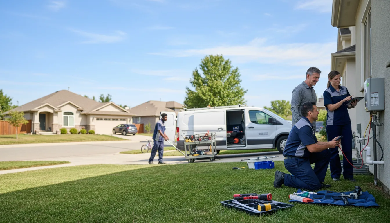 Tankless water heater service in Campbellsville, KY